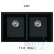 Virtuo Granite Double Undermount Equal Bowl Kitchen Sink