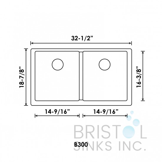 Virtuo Granite Double Undermount Equal Bowl Kitchen Sink Virtuo Granite Double Undermount Equal Bowl Kitchen Sink
