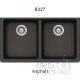 Virtuo Granite Double Undermount Equal Bowl Kitchen Sink