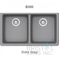 Virtuo Granite Double Undermount Equal Bowl Kitchen Sink