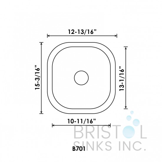 B701 Undermount Stainless Steel Single Bowl Bar Kitchen Sink B701 Undermount Stainless Steel Single Bowl Bar Kitchen Sink
