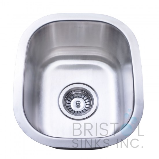 Undermount stainless bar sinks