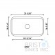 B707 Undermount Stainless Steel Single Bowl Kitchen Sink B707 Undermount Stainless Steel Single Bowl Kitchen Sink