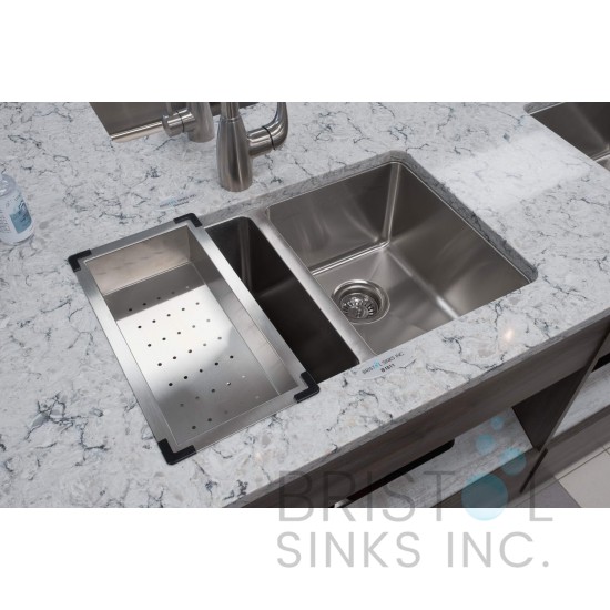 Zero Radius Stainless Steel Over the Sink Strainer - B900