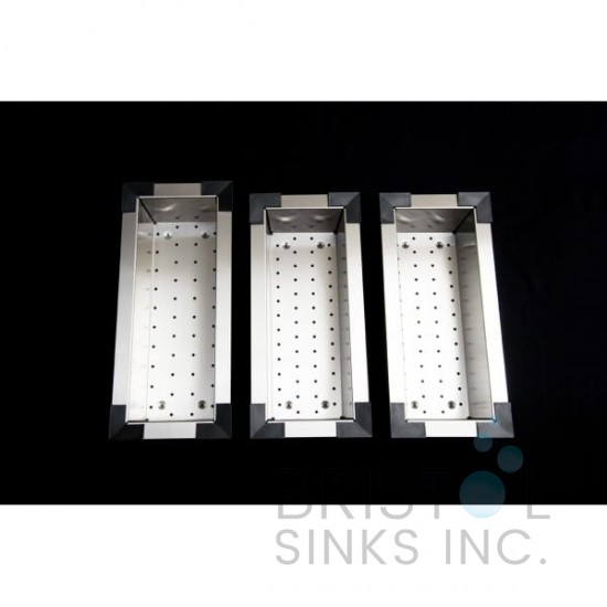 Zero Radius Stainless Steel Over the Sink Strainer - B900