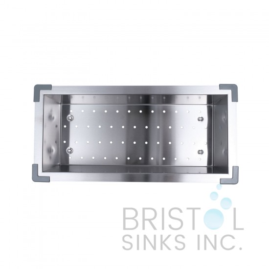 Zero Radius Stainless Steel Over the Sink Strainer - B900