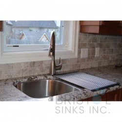 Stainless Steel Over the Sink Multipurpose Roll-Up Drying Rack