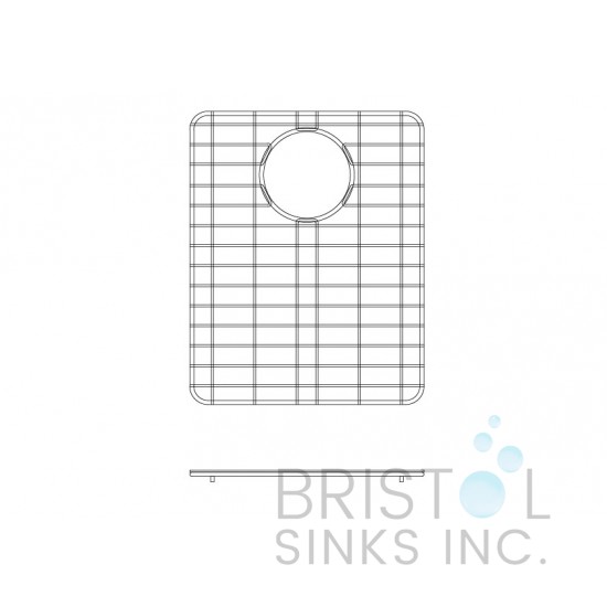 BG303/BG304/BG305/BG330/BG337/BG344 - Stainless Steel Grid Large
