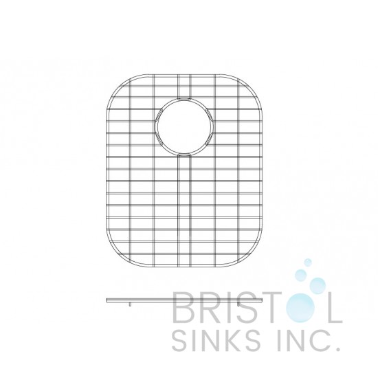 BG802 - Stainless Steel Grid Large