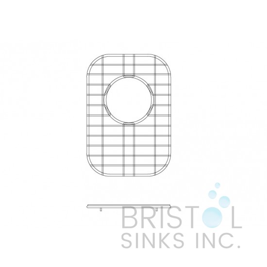 BG804 - Stainless Steel Grid Large