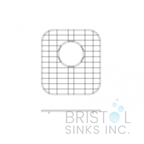 BG804 - Stainless Steel Grid Small