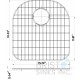 BG809 - Stainless Steel Grid Large BG809 - Stainless Steel Grid Large