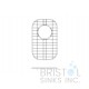 BG809 - Stainless Steel Grid Small