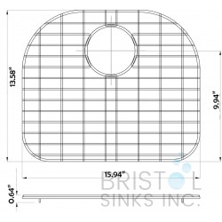 BG705 - Stainless Steel Grid