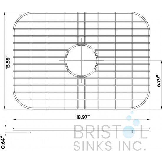 BG706 - Stainless Steel Grid