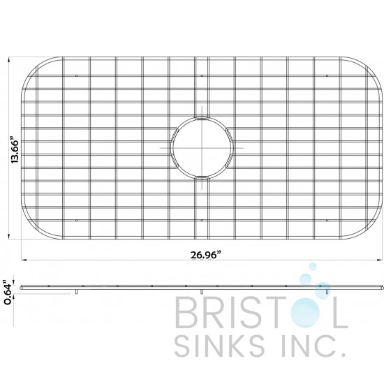 BG707  - Stainless Steel Grid