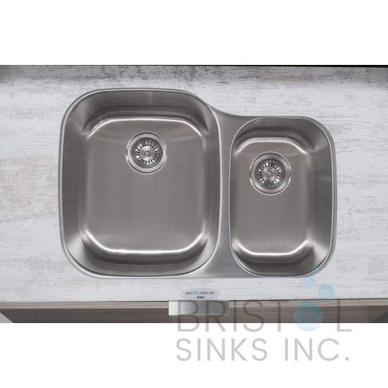 B802 Undermount Stainless Steel Double Bowl Kitchen Sink B802 Undermount Stainless Steel Double Bowl Kitchen Sink