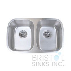 B803 Undermount Stainless Steel Double Bowl Kitchen Sink