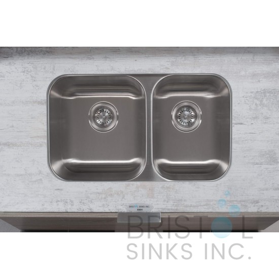 B804 Undermount Stainless Steel Double Bowl Kitchen Sink B804 Undermount Stainless Steel Double Bowl Kitchen Sink
