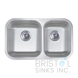 B804 Undermount Stainless Steel Double Bowl Kitchen Sink B804 Undermount Stainless Steel Double Bowl Kitchen Sink