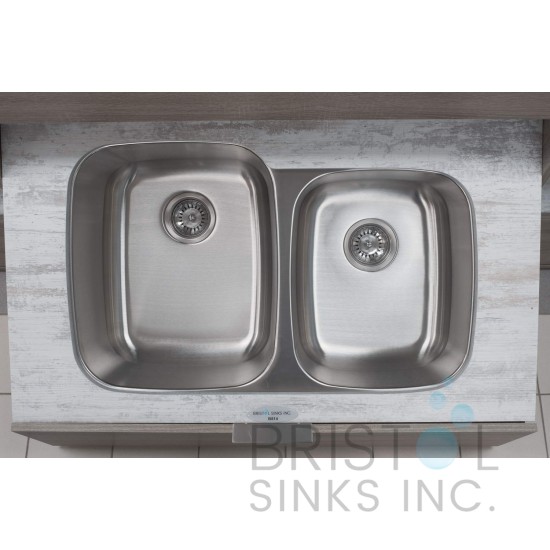 B814 Undermount Stainless Steel Double Bowl Kitchen Sink