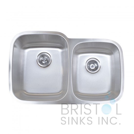 B814 Undermount Stainless Steel Double Bowl Kitchen Sink
