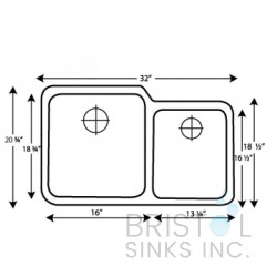 B820 Undermount Stainless Steel Double Bowl Kitchen Sink B820 Undermount Stainless Steel Double Bowl Kitchen Sink