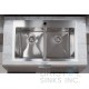 B1210 Drop-In Stainless Steel 1-Hole Double Bowl Kitchen Sink
