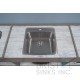 B201 Drop-In Stainless Steel 1-Hole Single Bowl Kitchen Sink