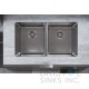 B1607 Undermount Stainless Steel Kitchen Sink 20 mm Corners