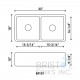 BF101 Fireclay Apron Farmhouse Kitchen Sink - CALL TO ORDER