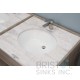B601 Vitreous China Oval Undermount Bathroom Sink