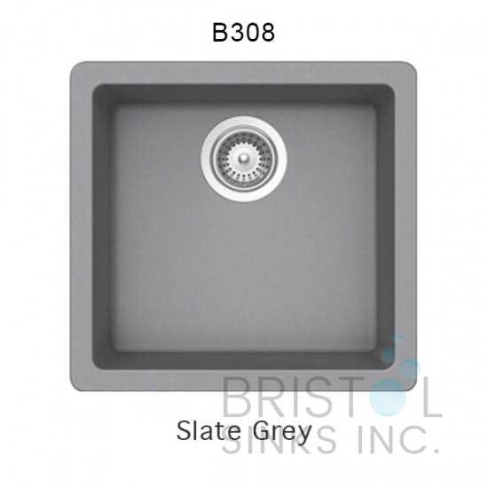 Virtuo Granite Single Undermount Bowl Bar/Prep/Kitchen Sink