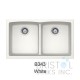 Virtuo Granite Double Undermount Low Divide Bowl Kitchen Sink  Virtuo Granite Double Undermount Low Divide Bowl Kitchen Sink