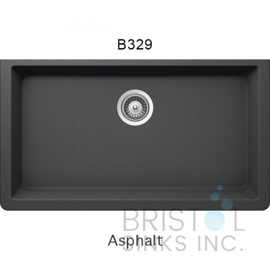 Virtuo Granite Single Undermount Bowl Kitchen Sink