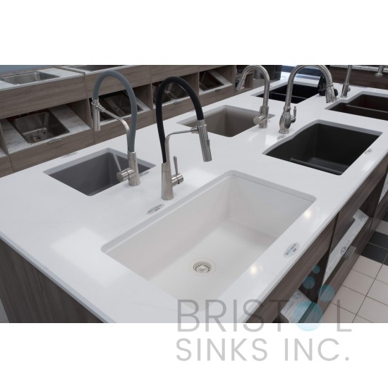 Virtuo Granite Single Undermount Bowl Kitchen Sink