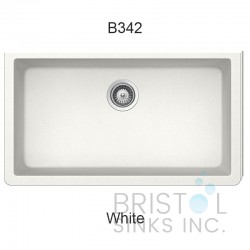 Virtuo Granite Single Undermount Bowl Kitchen Sink