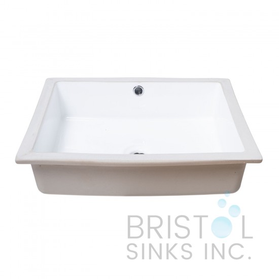 B610 Vitreous China Rectangular Undermount Vanity Sink