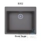 Virtuo Granite Single Topmount Bowl Kitchen Sink