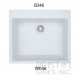 Virtuo Granite Single Topmount Bowl Kitchen Sink