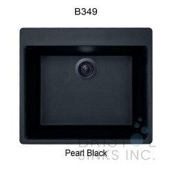 Virtuo Granite Single Topmount Bowl Kitchen Sink Virtuo Granite Single Topmount Bowl Kitchen Sink