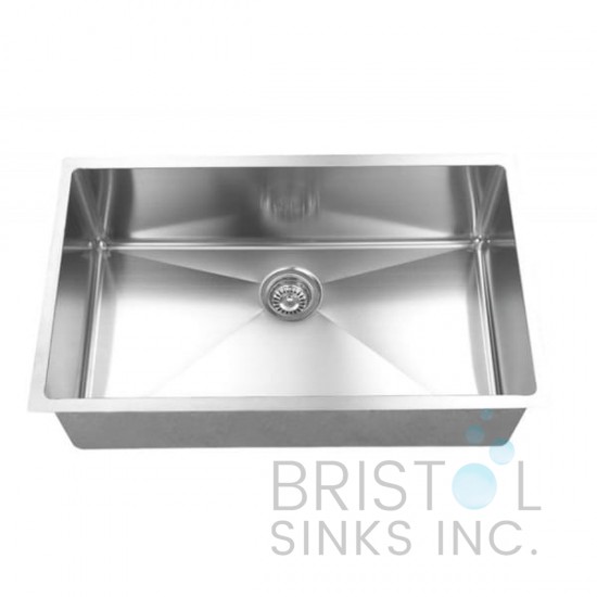 B1606 Undermount Stainless Steel Kitchen Sink 20 mm Corners