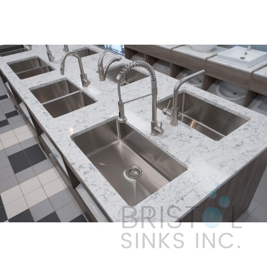 B1806 Stainless Undermount Sink with 20mil  Radius Corners