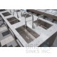 B1806 Stainless Undermount Sink with 20mil  Radius Corners