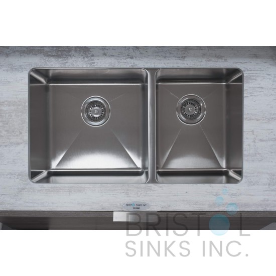 B1608 Undermount Stainless Steel Kitchen Sink 20 mm Corners