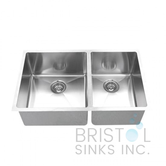 B1608 Undermount Stainless Steel Kitchen Sink 20 mm Corners