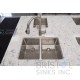 B1811 Undermount Stainless Steel Kitchen Sink 20 mm Corners