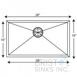 B1612 Undermount Stainless Steel Kitchen Sink 20 mm Corners B1612 Undermount Stainless Steel Kitchen Sink 20 mm Corners