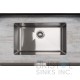 B1812 Undermount Stainless Steel Kitchen Sink 20 mm Corners