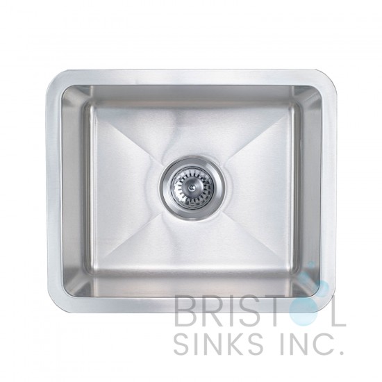B1814 Undermount Stainless Steel Kitchen Sink 20 mm Corners